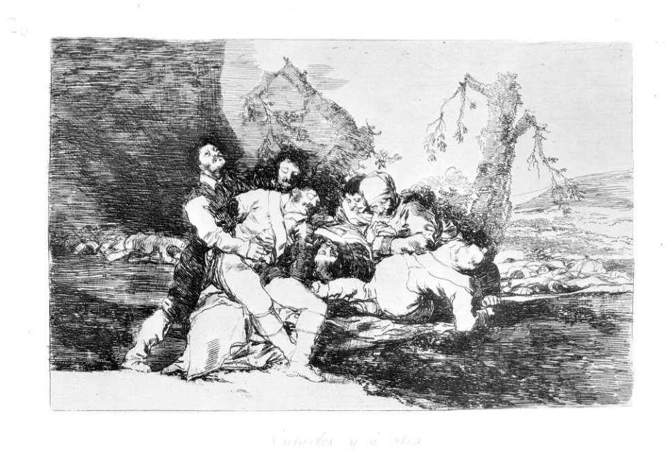 The Disasters of War (Los Desastres de la Guerra), title page MET MM2213