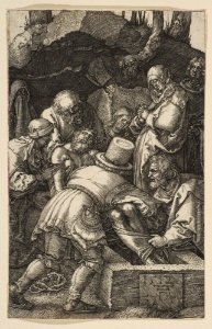 The Entombment, from The Passion MET DP815596