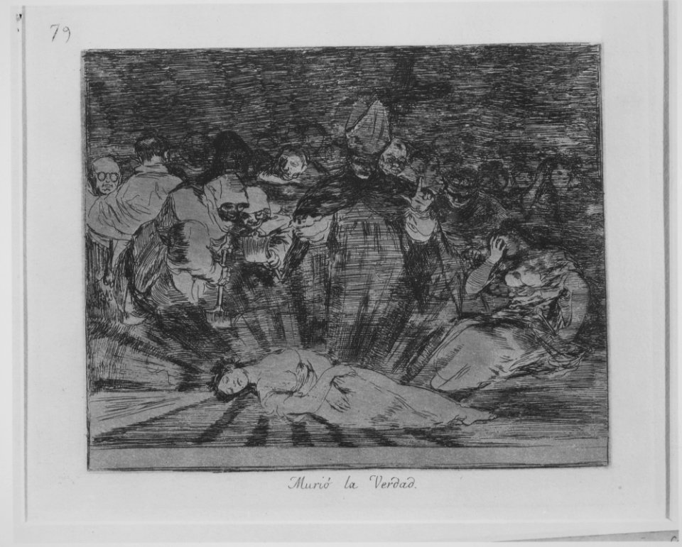 The Disasters of War (Los Desastres de la Guerra), title page MET MM8172