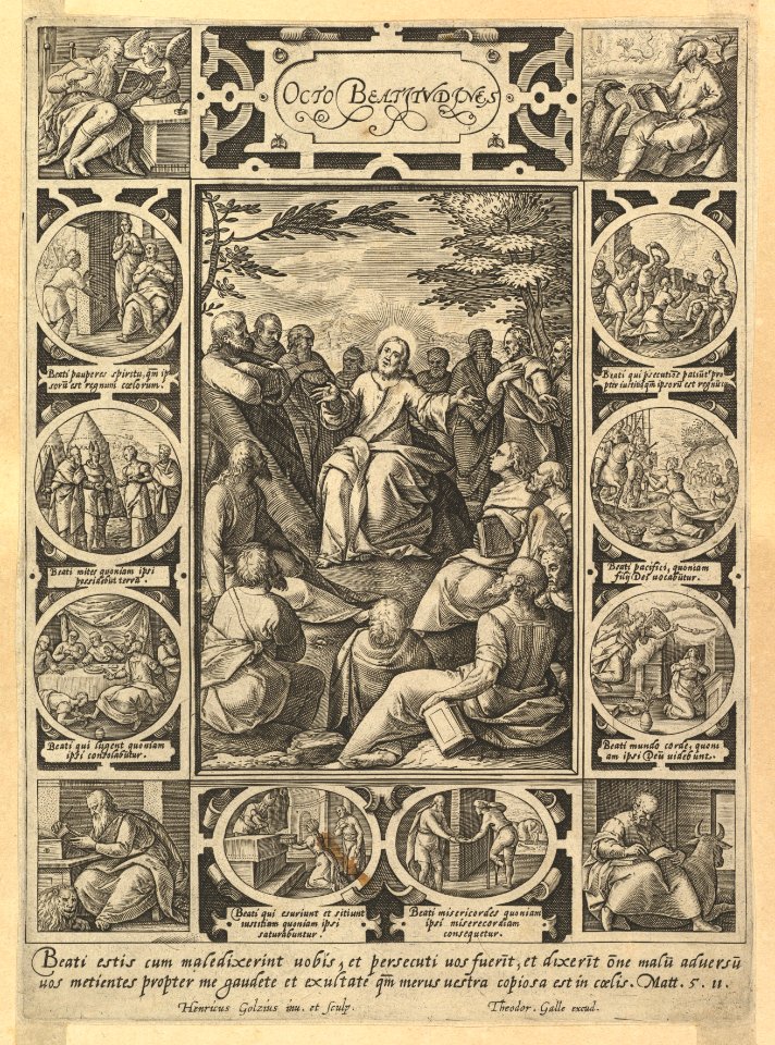 The Eight Beatitudes, from Christian and Profane Allegories MET DP821015