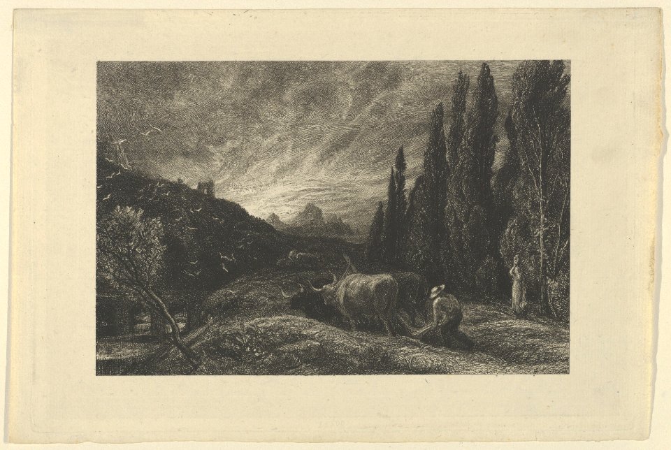 The Early Ploughman, or The Morning Spread Upon the Mountains MET DP843421