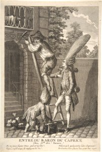 The Entry of the Baron of Caprice to the Home of Miss Favors (Entré du Baron du Caprice chez Melle des Faveurs) MET DP808230