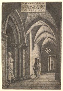 The Entrance Hall of the Regensburg Synagogue MET DP822166