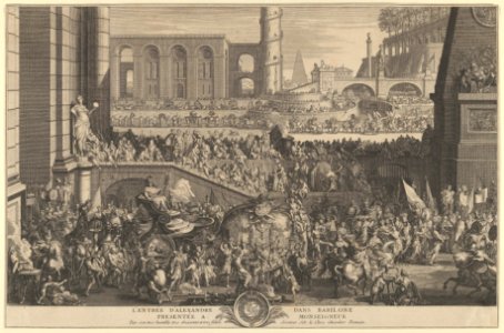 The Entry of Alexander into Babylon MET DP837120