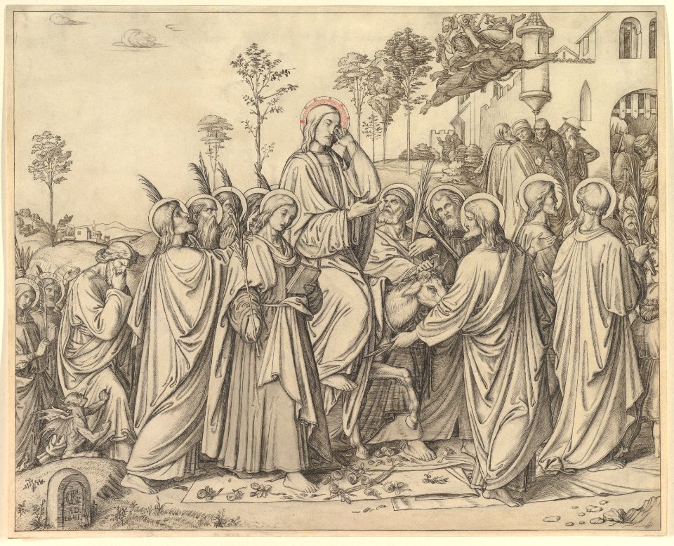 The Entrance of Christ into Jerusalem MET DP827946