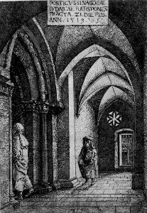 The Entrance Hall of the Regensburg Synagogue MET dp26.72.68.R