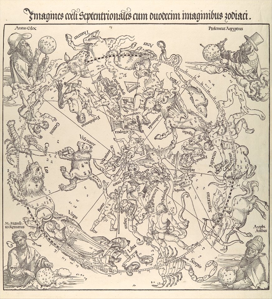 The Celestial Map- Northern Hemisphere MET DP102235