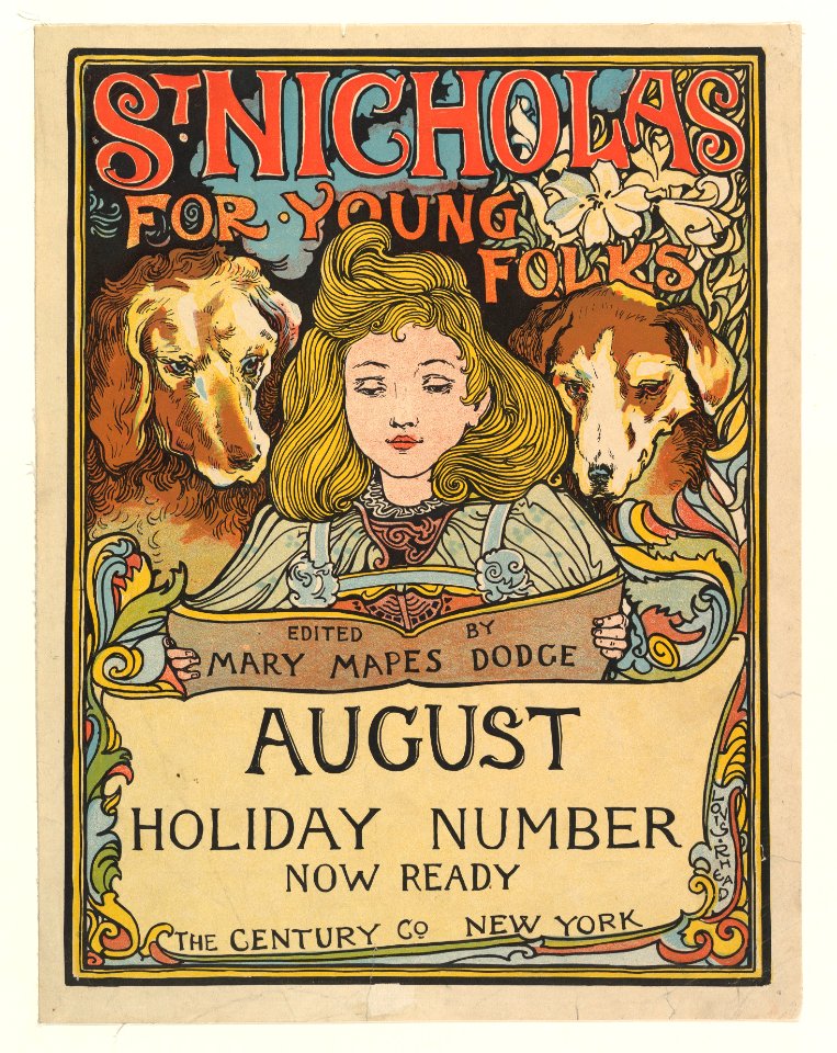 The Century- Holiday Number- St. Nicholas for Young Folks, August MET DP824530
