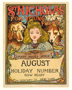 The Century- Holiday Number- St. Nicholas for Young Folks, August MET DP824530