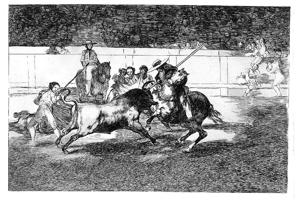 The Bullfight, plates 1-33 (La Tauromaquia); First edition, 1816 MET 22ZZ BG017R4M