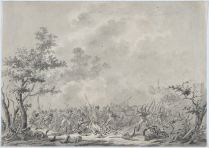 The Capture of Lieutenant General Johann Hermann von Fersen During the Battle of Bergen (19 September 1799) MET DP875884