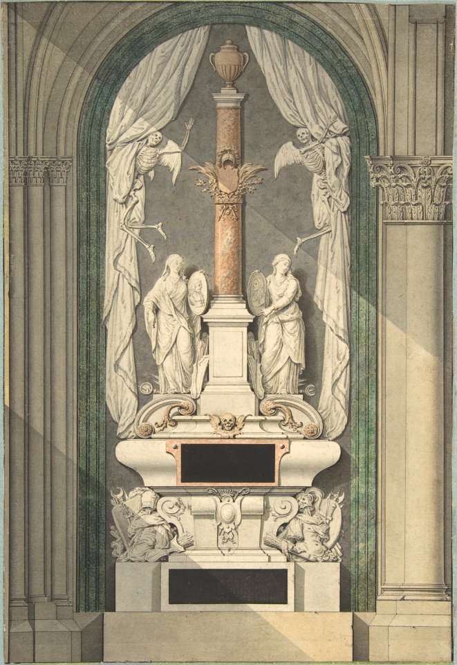The Castellan Tomb in Saint Germain-des-Prés MET DP805592