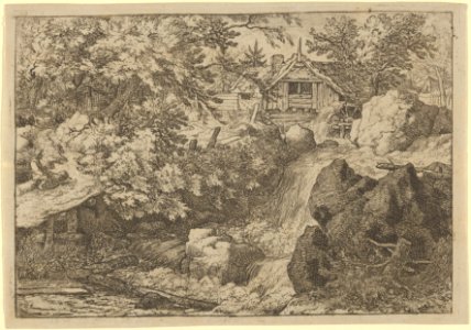 The Cascade Near the Watermill MET DP837753