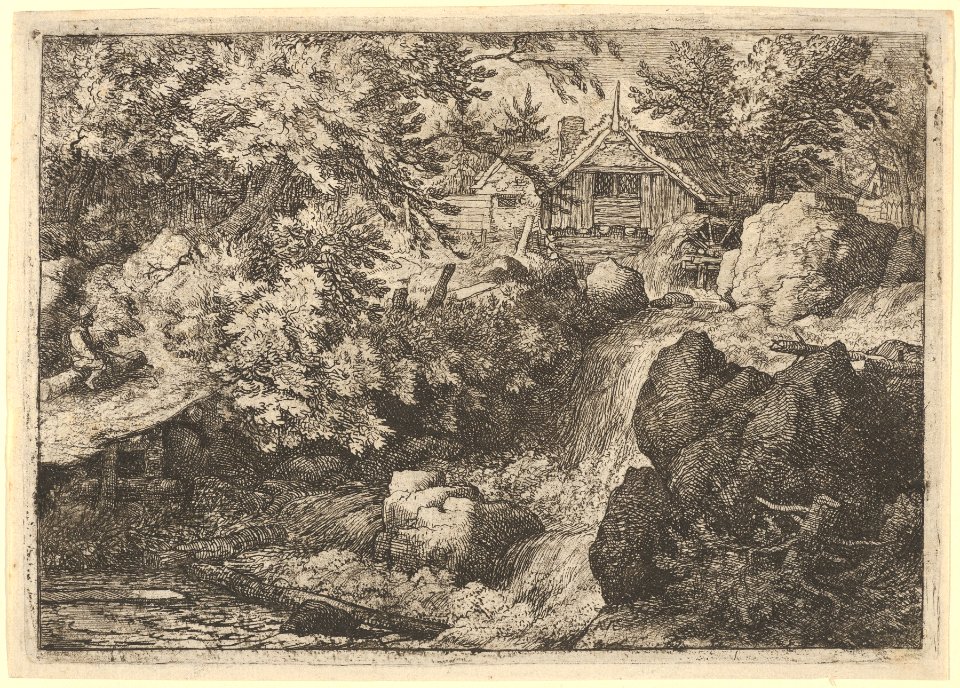The Cascade Near the Watermill MET DP837751
