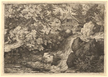 The Cascade Near the Watermill MET DP837751