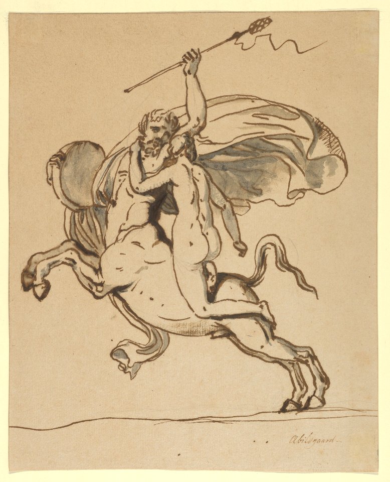 The Centaur Nessus Abducting Deianira MET DP852154