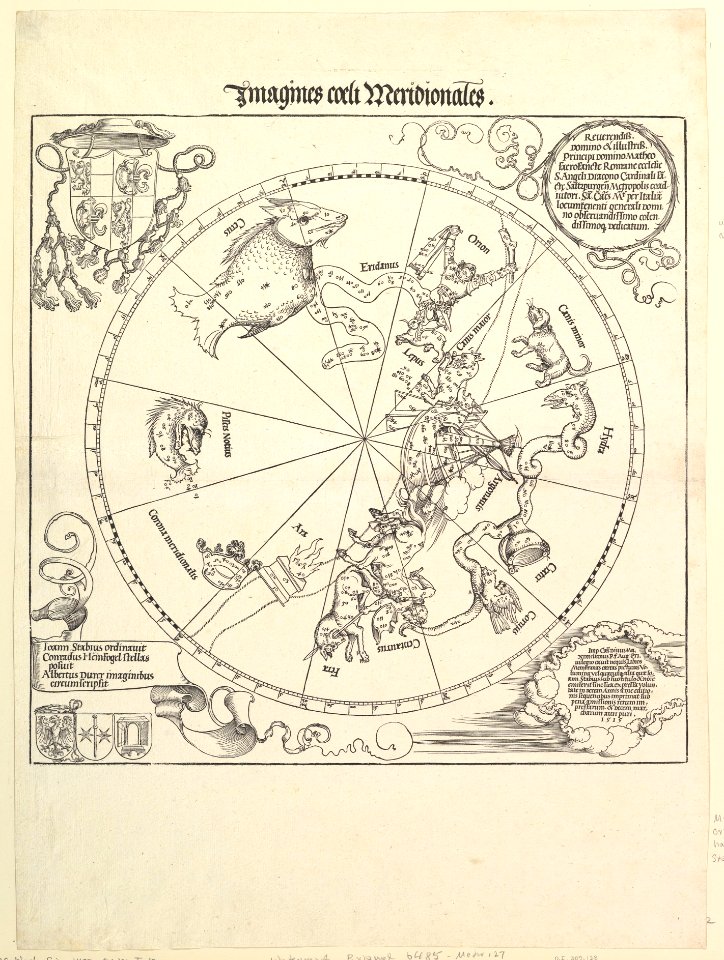 The Celestial Globe-Southern Hemisphere MET DP820482