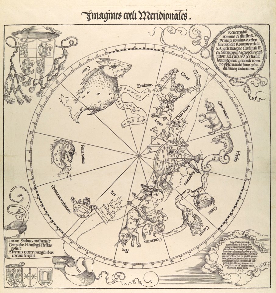 The Celestial Globe-Southern Hemisphere MET DP102236~1