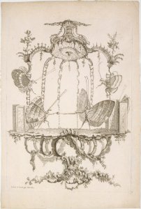 The Duel (Le Duel), from Essai de Papilloneries Humaines par Saint Aubin MET DT9754