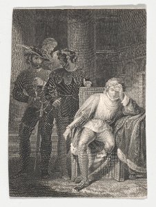 The Duke of Clarence Asleep in the Tower, as Brackenbury Leaves (Shakespeare, Richard III, Act 1, Scene 4) MET DP870118