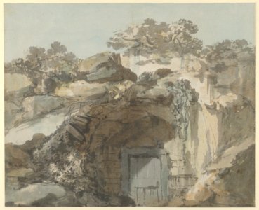 The Door of a Grotto MET DP843908