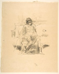 The Draped Figure Seated MET DP813898