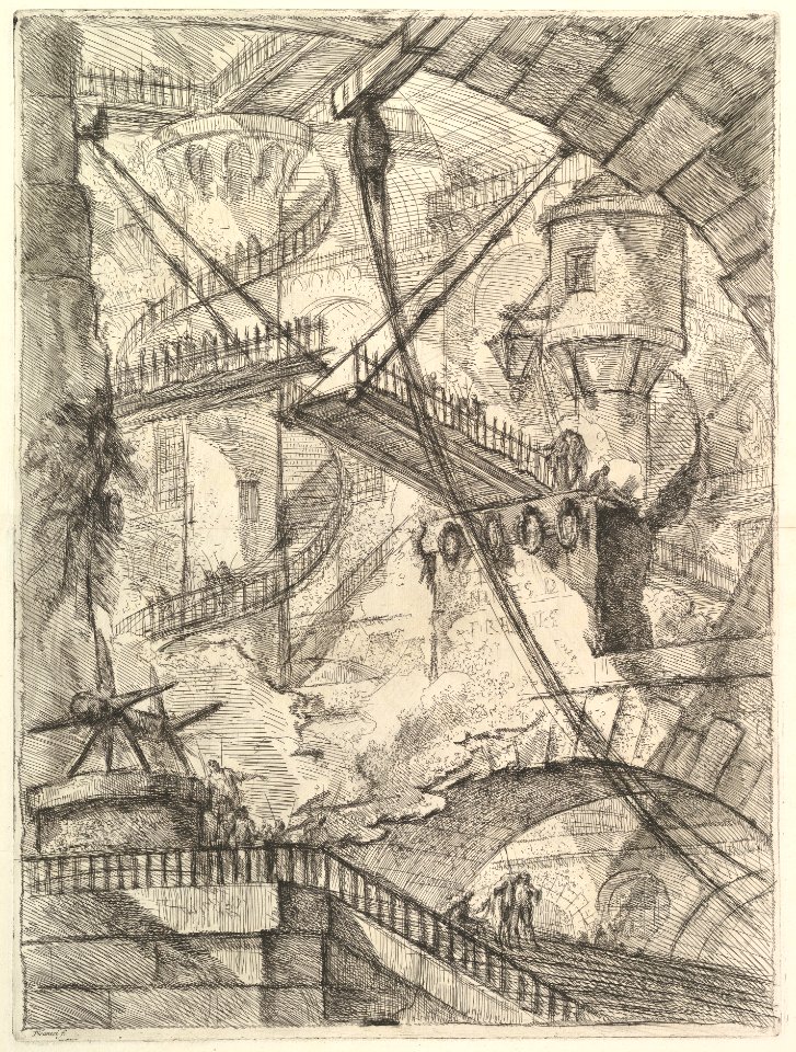 The Drawbridge, from Carceri d'invenzione (Imaginary Prisons) MET DP828200