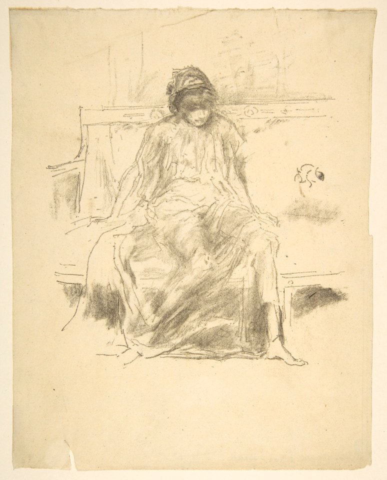 The Draped Figure, Seated MET DP813896
