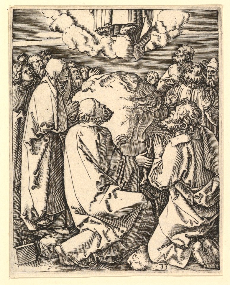 The Ascension of Christ into heaven, after Dürer MET DP820338