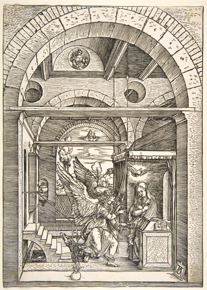 The Annunciation, from The Life of the Virgin MET DP816271