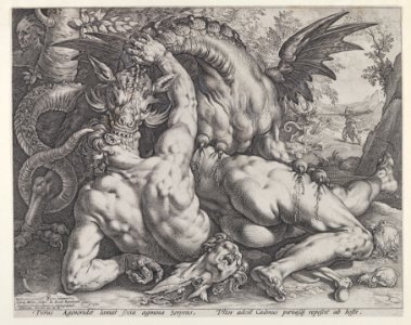 The Dragon Devouring the Companions of Cadmus MET DP832056