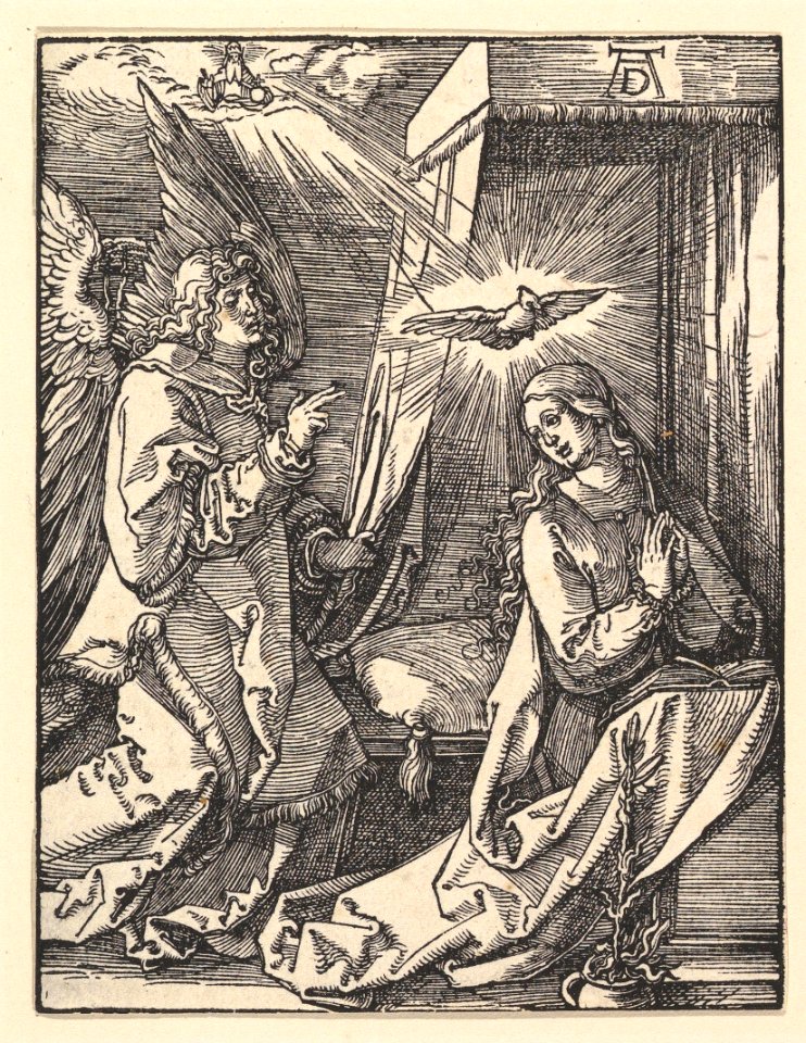 The Annunciation, from The Small Passion MET DP820423