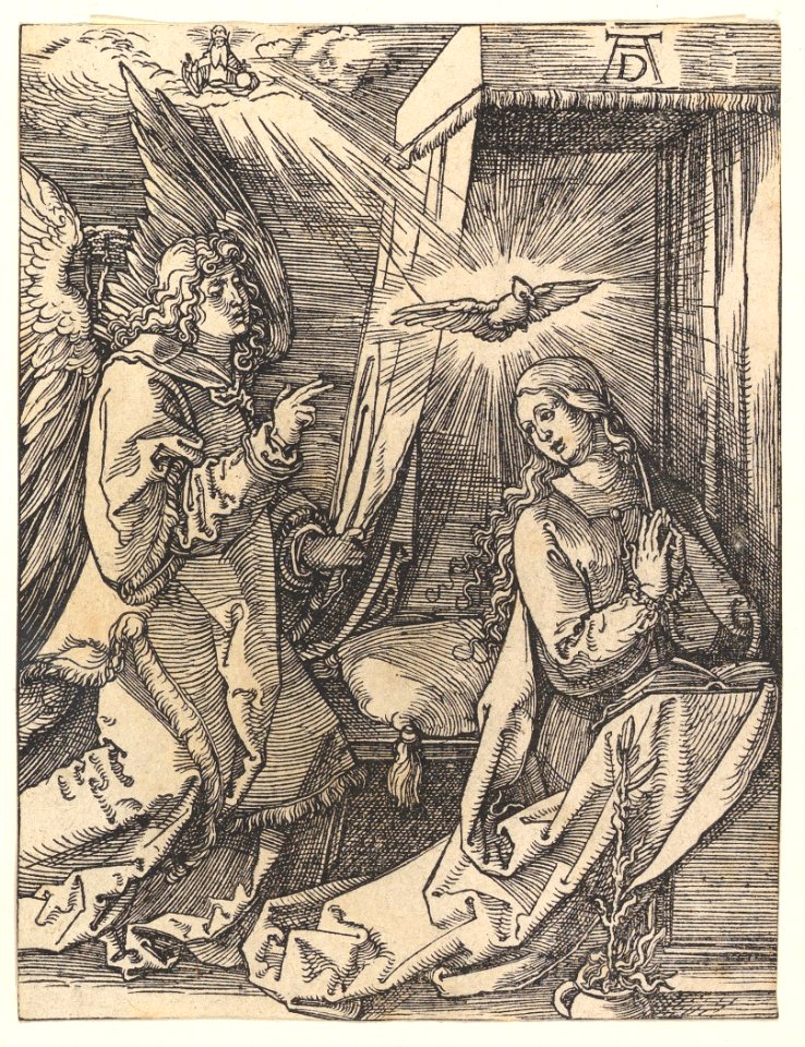 The Annunciation, from The Small Passion MET DP820437