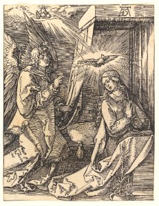 The Annunciation, from The Small Passion MET DP820437