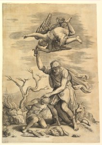 The Angel Staying the Arm of Abraham MET DP819541