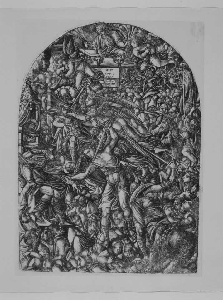 The Angel sounding the Sixth Trumpet, from the Apocalypse MET MM4267