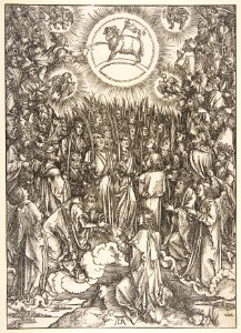 The Adoration of the Lamb, from the Apocalypse series MET DP816940