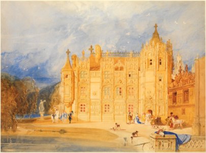 The Abbatial House, Abbey of St. Ouen, Rouen MET DP283308