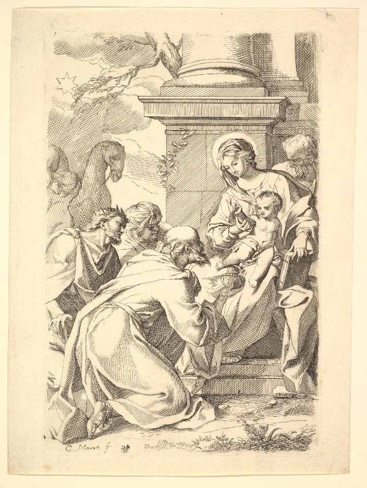 The Adoration of the Magi (copy in reverse) MET DP822616