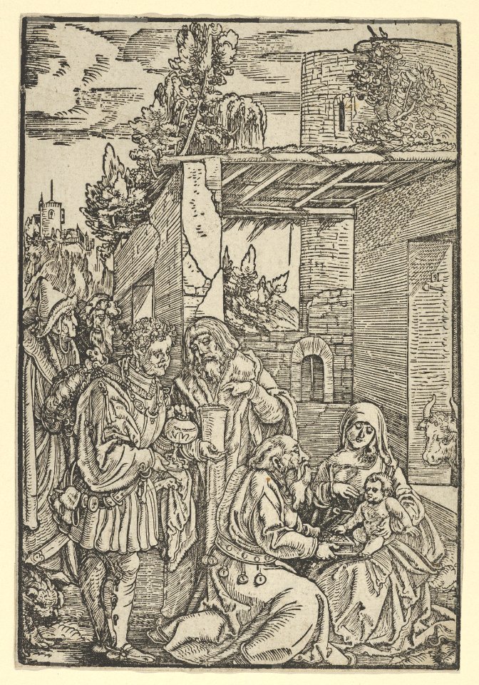 The Adoration of the Magi, from Ewangeli und Epistel MET DP849289
