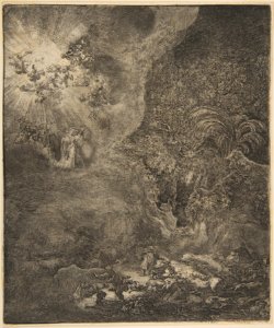 The Angel Appearing to the Shepherds MET DP814424