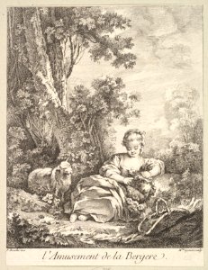 The Amusement of a Shepherd Girl MET DP826296