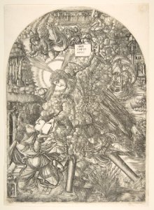 The Angel Gives Saint John the Book to Eat, from the Apocalypse MET DP815683