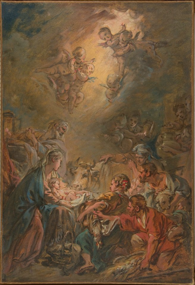 The Adoration of the Shepherds MET DP813412
