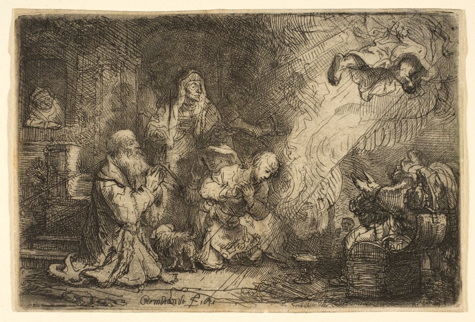 The Angel Departing from the Family of Tobias MET DP814575