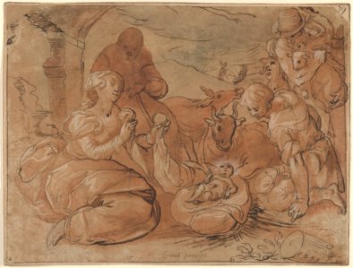 The Adoration of the Shepherds MET DP835393