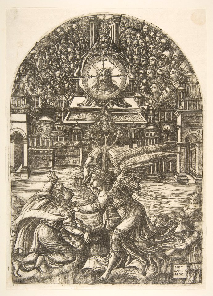 The Angel shows Saint John the Fountain of Living Water, from the Apocalypse MET DP815698
