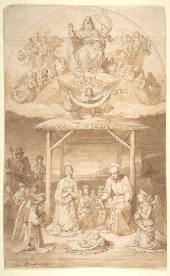 The Adoration of the Shepherds MET DP810614