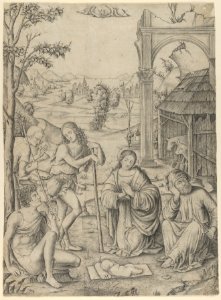 The Adoration of the Shepherds MET DP852722