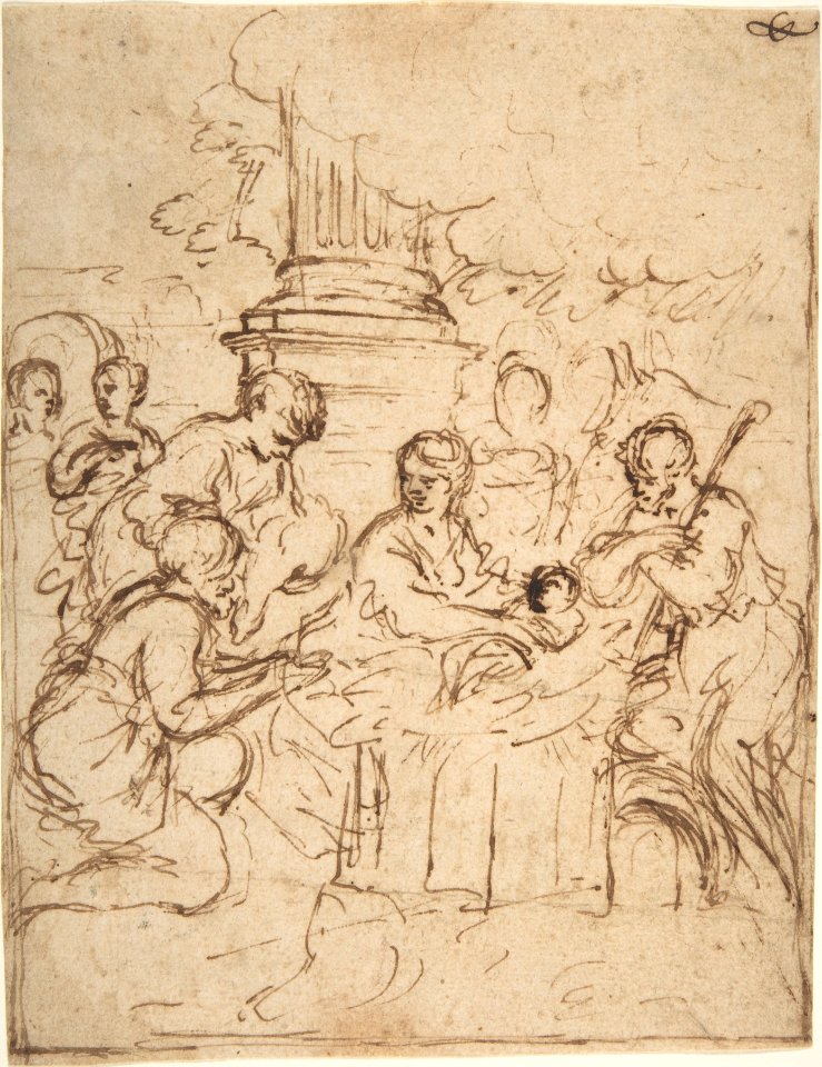 The Adoration of the Shepherds. MET DP809276